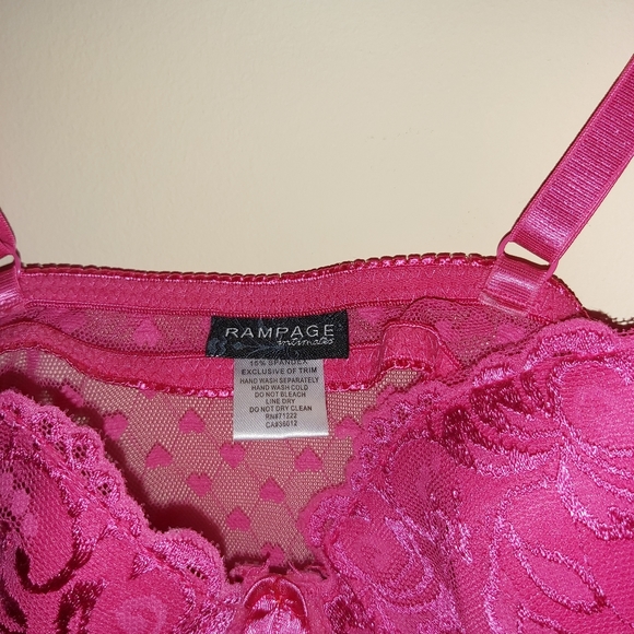 Robe de nuit rampage ( sheer bustier) - Picture 5 of 5